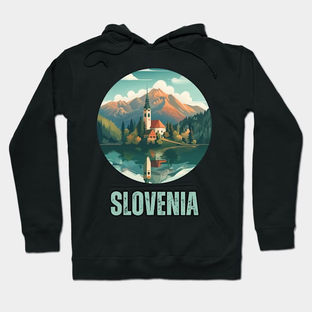 Slovenia Hoodie by Mary_Momerwids